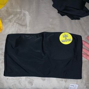 Forever21 Blck bandeau bathing suit top